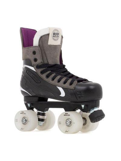 Patin Loisir - RIO ROLLER Flow Hockey - Noir Gris