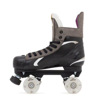 Recreational Roller Skates - RIO ROLLER Flow Hockey - Black Grey
