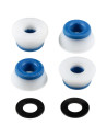 Skateboard Bushings - BONES - White - Soft - Set of 4