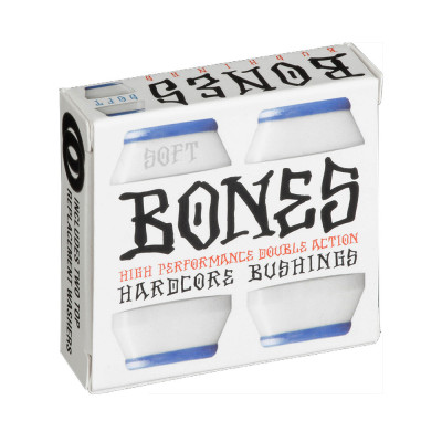Bushing Skate - BONES - Blanc - Souple - Jeu de 4