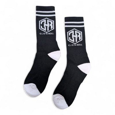 Chaussettes - CLIC-N-ROLL - Noires - Paire