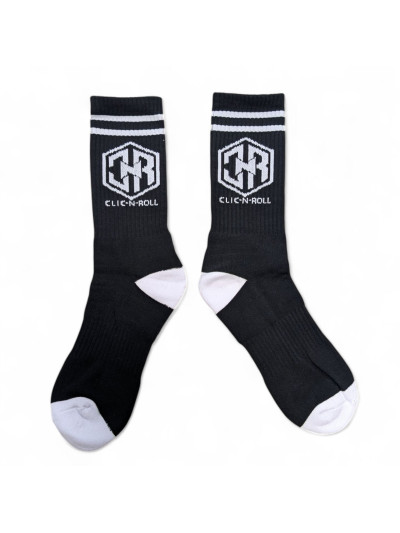 Chaussettes - CLIC-N-ROLL - Noires - Paire