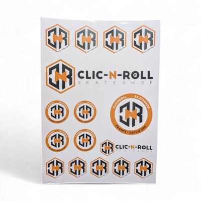 Stickersheet - CLIC-N-ROLL - Unit