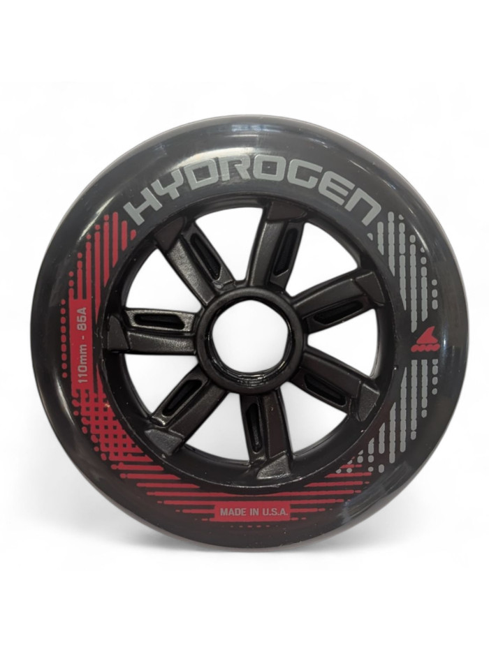 Roue Roller - ROLLERBLADE Hydrogen - 110mm 85a - Noir - Unité