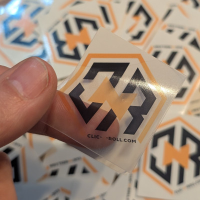 Sticker - CLIC-N-ROLL Hero - Unit