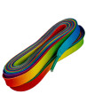 Laces - MYFIT Pro Waxed - Multicolor Neon