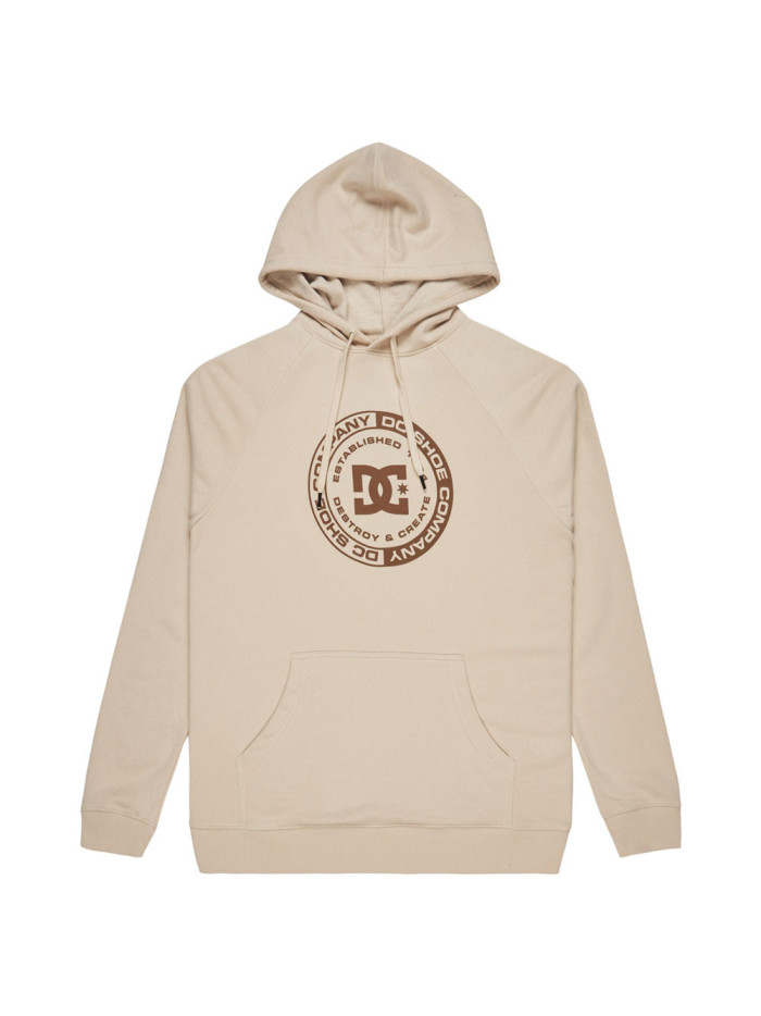 Hoodie - DC SHOES Corpo Raglan - Oatmeal