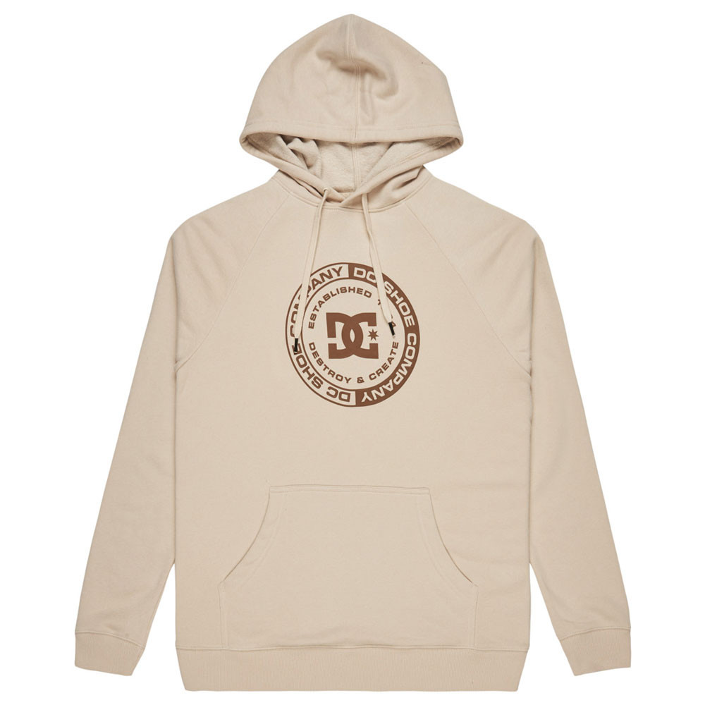 Hoodie - DC SHOES Corpo Raglan - Oatmeal
