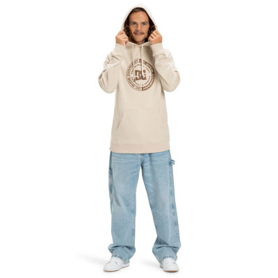 Sweat à Capuche - DC SHOES Corpo Raglan - Oatmeal