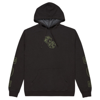 Hoodie - DC SHOES Hi Rolling - Black