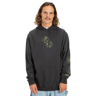Hoodie - DC SHOES Hi Rolling - Black