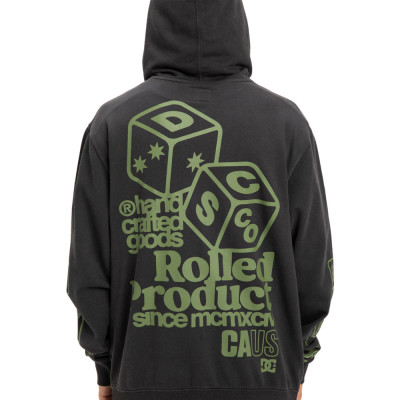 Hoodie - DC SHOES Hi Rolling - Black