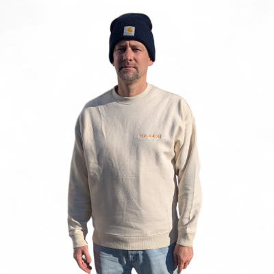 Sweatshirt - CLIC-N-ROLL Classic - Raw Natural