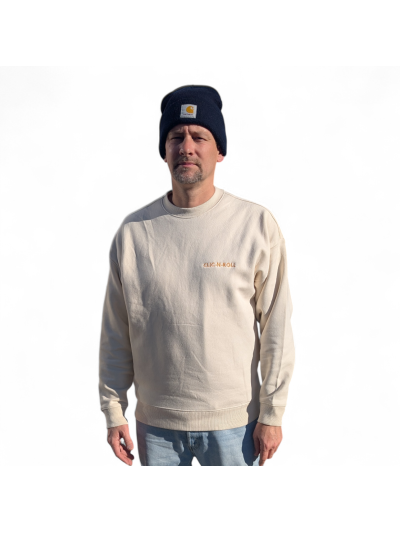 Sweatshirt - CLIC-N-ROLL Classic - Brut Naturel