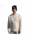 Sweatshirt - CLIC-N-ROLL Classic - Brut Naturel