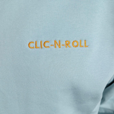Sweatshirt - CLIC-N-ROLL Classic - Vert Jade