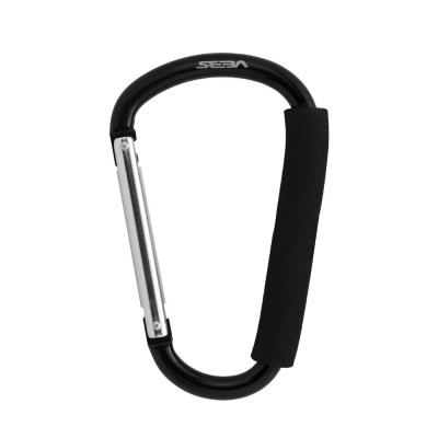 Poignée Porte Roller - SEBA - Noir - Large