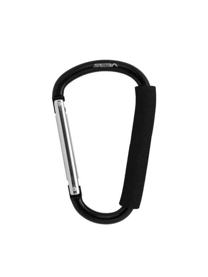 Poignée Porte Roller - SEBA - Noir - Large