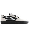 Chaussure Skate LAKAI Manchester White Suede Black