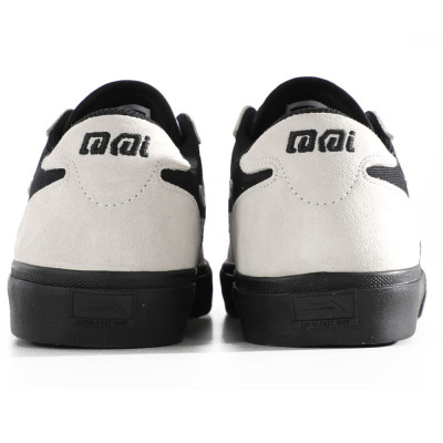 Chaussure Skate LAKAI Manchester White Suede Black