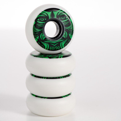 Roue Roller - KALTIK Team Face - 60mm 90a - Jeu de 4