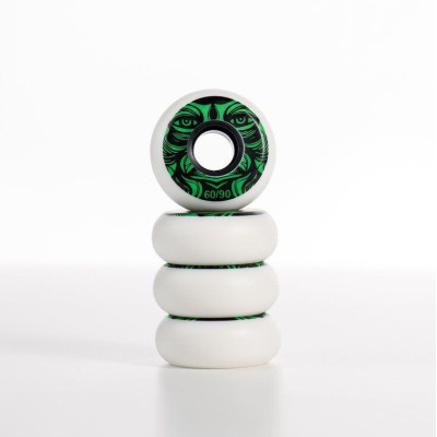 Roue Roller - KALTIK Team Face - 60mm 90a - Jeu de 4
