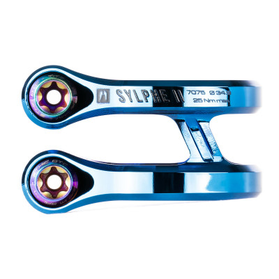 Scooter Clamp - ETHIC Sylphe V2 - Blue Chrome
