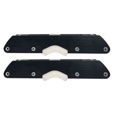 Platines Roller Agressif UFS - FAMUS Frames - Noir - Paire