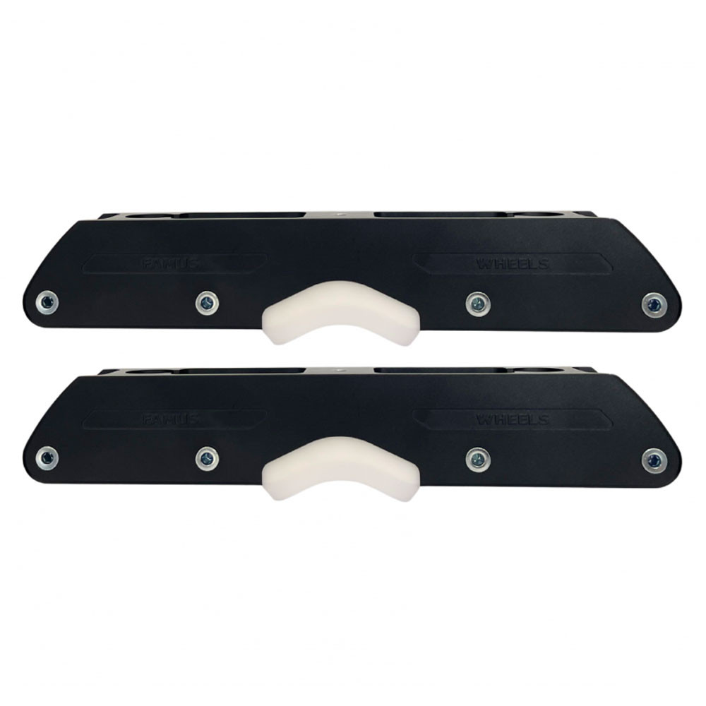 Platines Roller Agressif UFS - FAMUS Frames - Noir - Paire