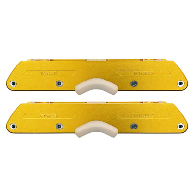Platine Roller Agressif UFS - FAMUS Frames - Or - Paire