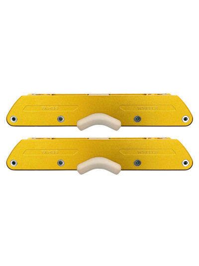 UFS Agressive Skates Frames - FAMUS Frames - Gold - Pair