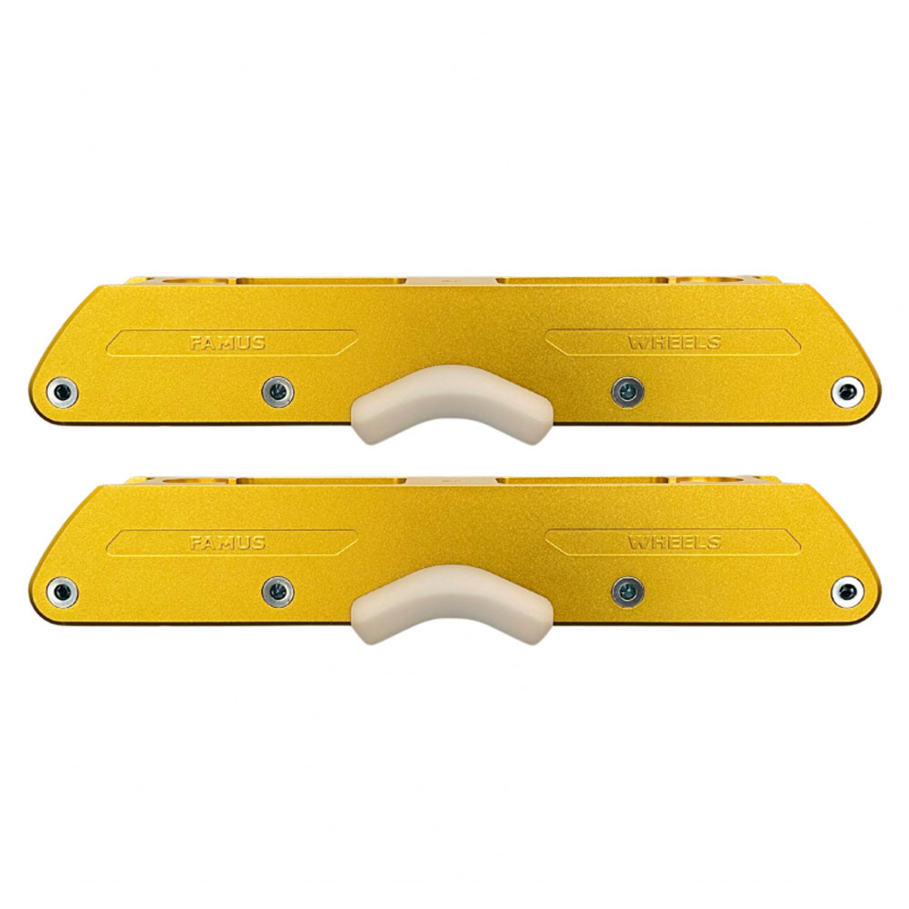 Platine Roller Agressif UFS - FAMUS Frames - Or - Paire