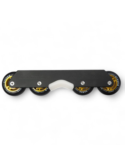 UFS Aggressive Skates Frames - FAMUS Frames + Wheels - Black - Pack