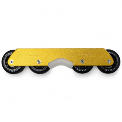 Platine Roller Agressif UFS - FAMUS Frames + Roues - Or - Pack