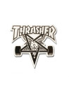 Autocollant de Skate - THRASHER Skategoat - White - Unité