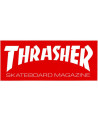 Skateboard Sticker - THRASHER - Medium Red - Unit