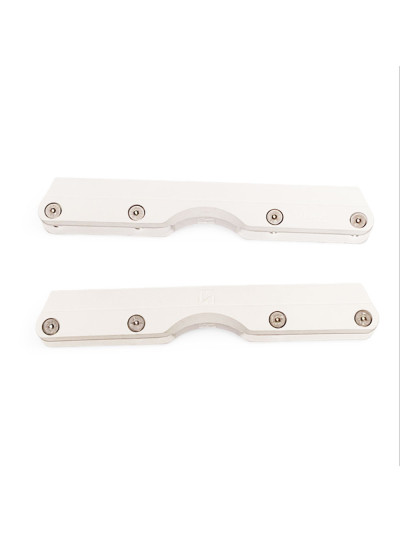 Aggressive Skate Frame UFS - KIZER Fluid IV - White Silver - Pair