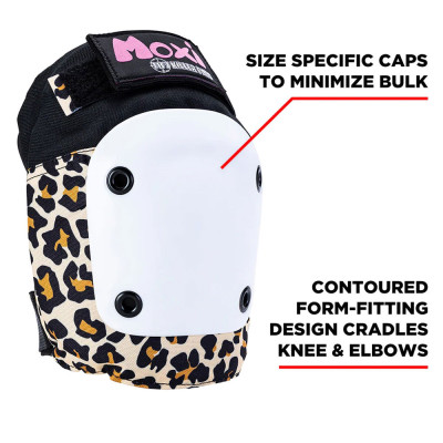 Protective Set - 187 KILLER PADS x MOXI - Leopard