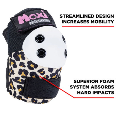 Protective Set - 187 KILLER PADS x MOXI - Leopard