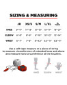 Protective Set - 187 KILLER PADS x MOXI - Leopard sizing chart