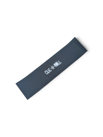 Grip Trottinette - CLIC-N-ROLL Logo - Blanc
