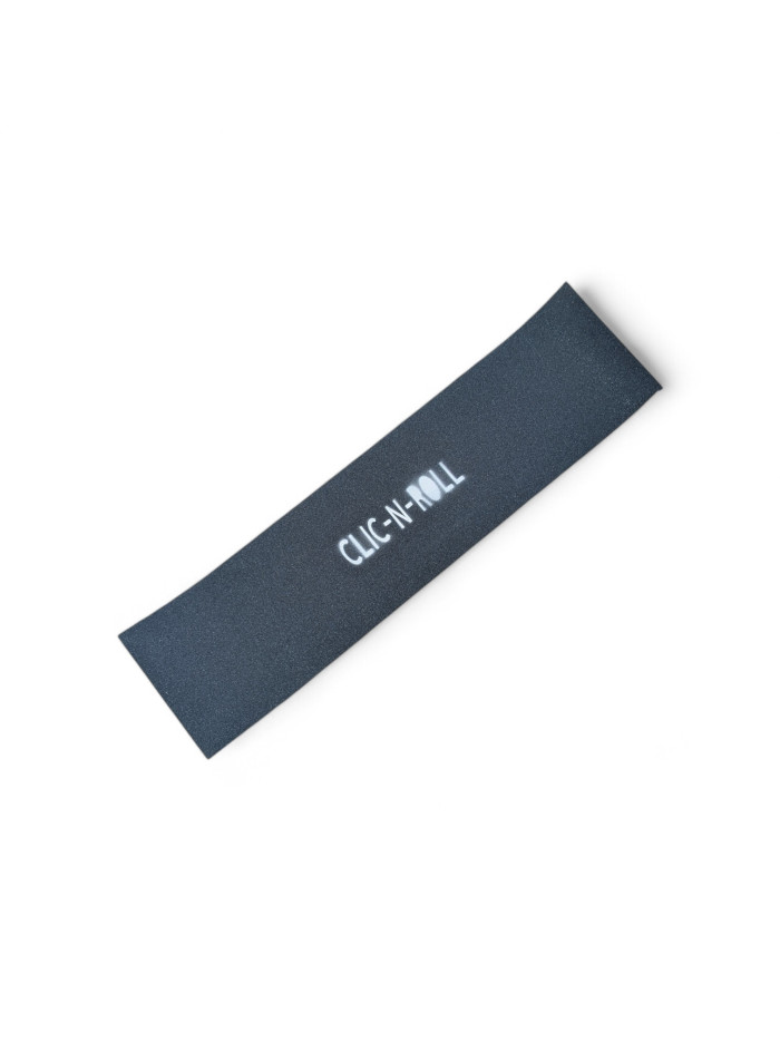 Grip Trottinette - CLIC-N-ROLL Logo - Blanc