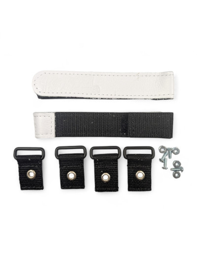 Skates Mid Strap - KEKOA 45° - White - Pair