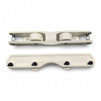 Platine Roller Aggressif UFS - GROUND CONTROL FLT3 - Blanc - Paire