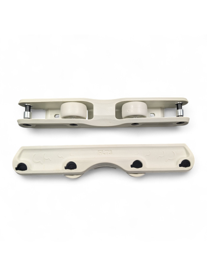 UFS Agressive Skates Frames - GROUND CONTROL FLT3 - White - Pair