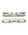 Platine Roller Aggressif UFS - GROUND CONTROL FLT3 - Blanc - Paire
