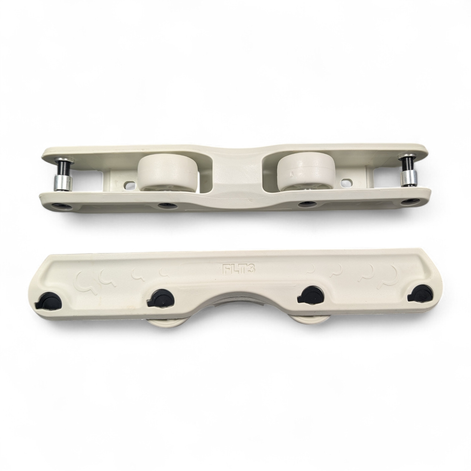 Platine Roller Aggressif UFS - GROUND CONTROL FLT3 - Blanc - Paire