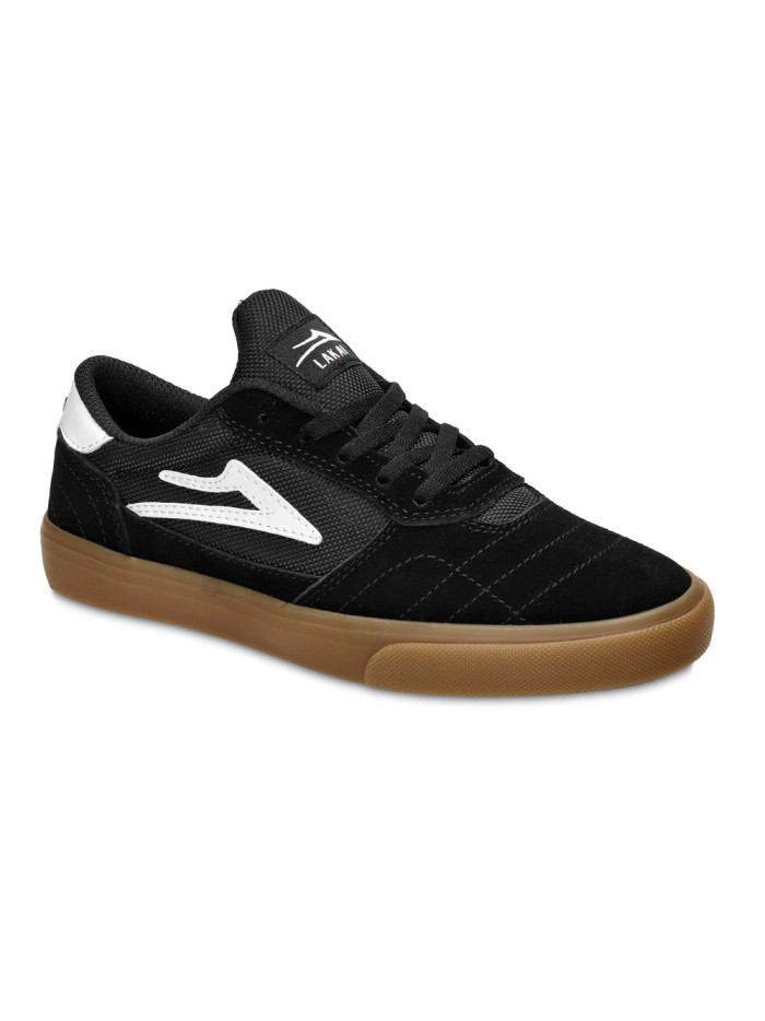 Chaussure Skate Enfant LAKAI Cambridge Noir Gomme Suede