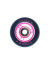 Skates Wheels - FAMUS 3 Spoke - 72mm 90a - Pink Black - Set of 4