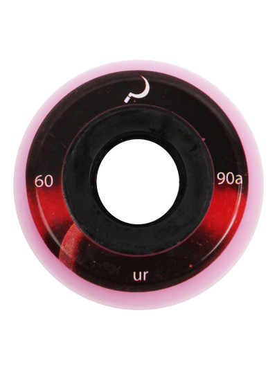 Roue Roller - GROUND CONTROL UR Scorched - 60mm 90a - Rose - Jeu de 4